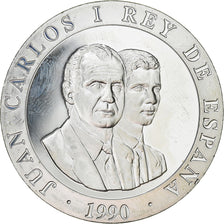 Coin, Spain, Juan Carlos I, 2000 Pesetas, 1990, Madrid, MS(65-70), Silver