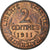 Moneta, Francja, Dupuis, 2 Centimes, 1911, Paris, MS(65-70), Brązowy, KM:841