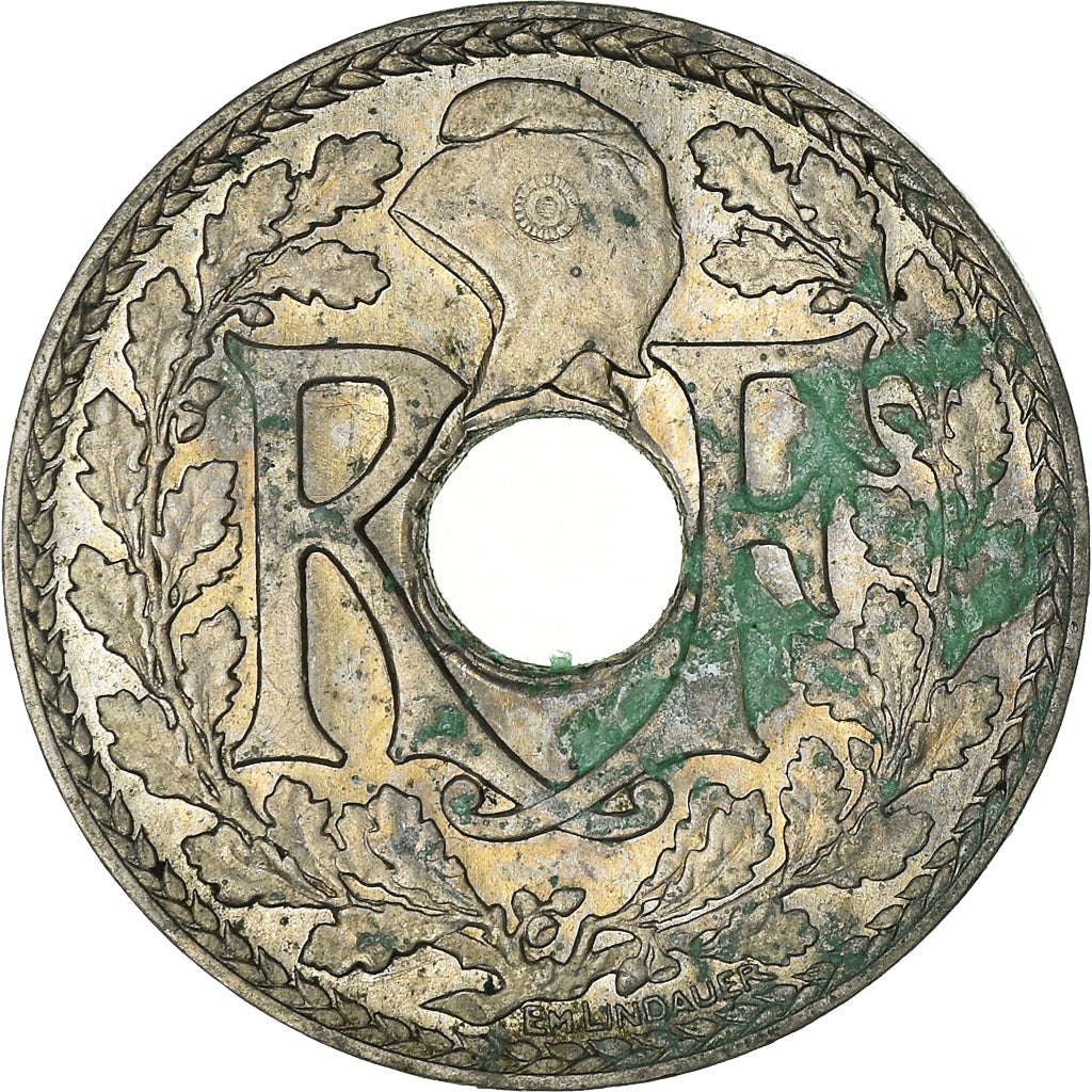 Moneta, Francja, Lindauer, 10 Centimes, 1936, Paris, AU(50-53), Miedź-Nikiel