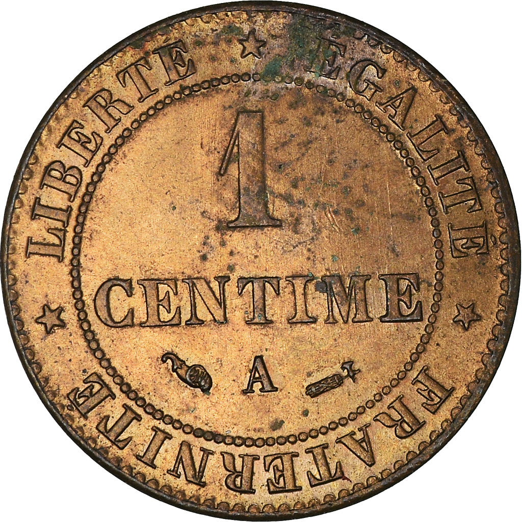 Münze, Frankreich, Cérès, Centime, 1884, Paris, STGL, Bronze, KM:826.1
