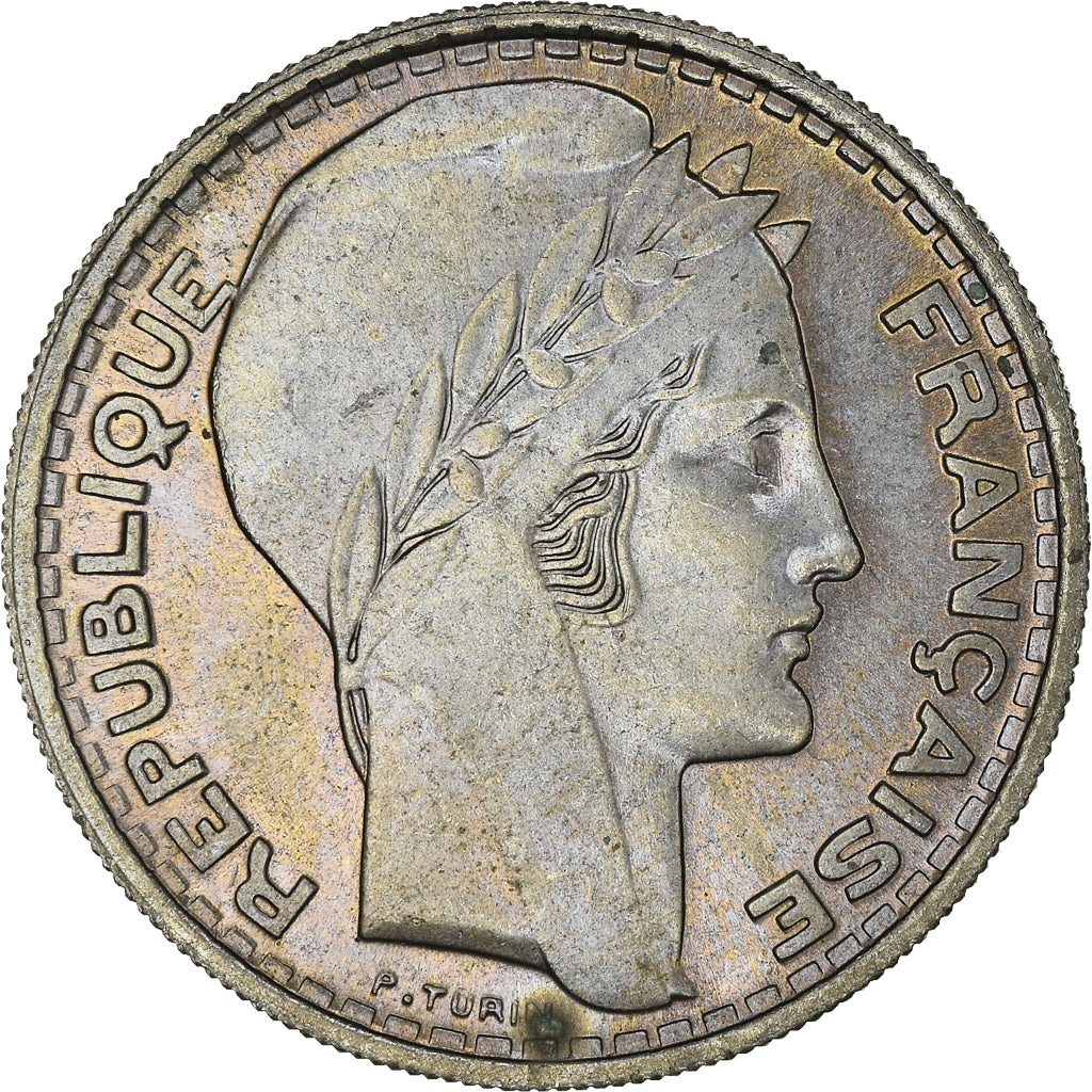 Münze, Frankreich, Turin, 10 Francs, 1945, Paris, SS, Copper-nickel, KM:908.1