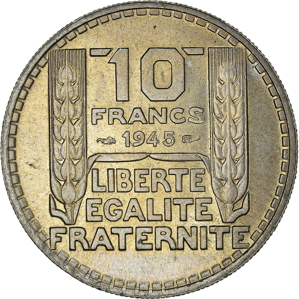 Münze, Frankreich, Turin, 10 Francs, 1945, Paris, SS, Copper-nickel, KM:908.1