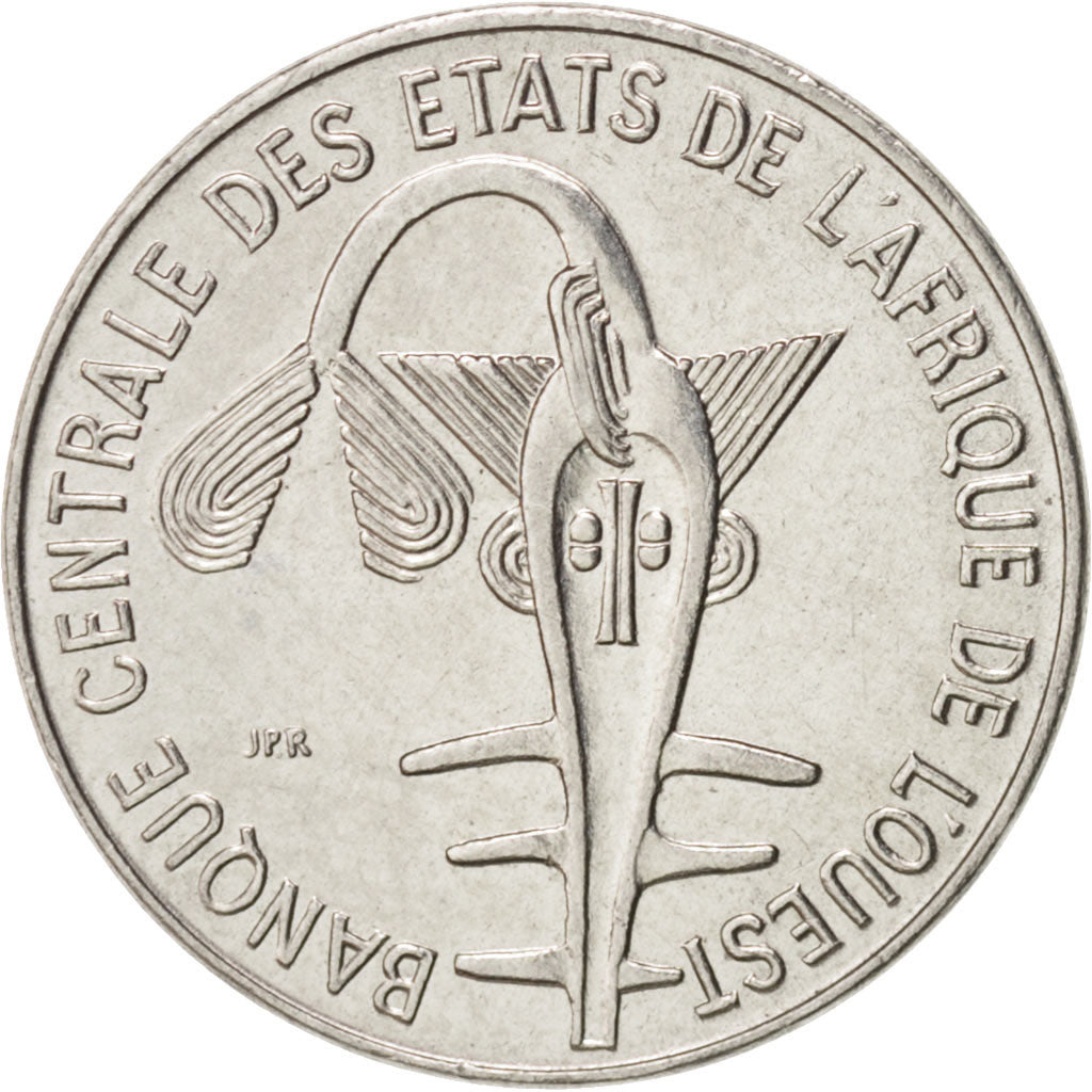 Münze, West African States, Franc, 1977, Paris, VZ, Steel, KM:8