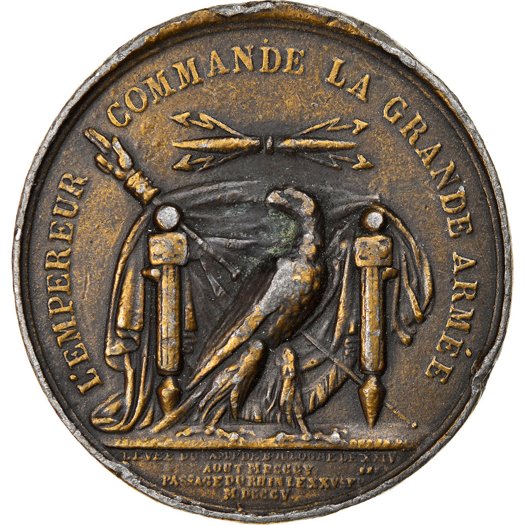 Francia, medalla, Napoléon Ier, L'Empereur Commande la Grande Armée, History