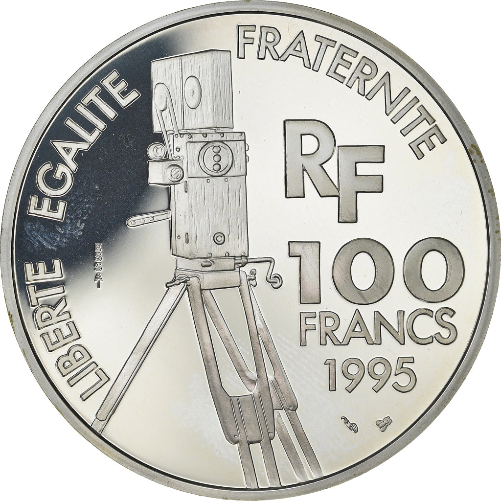 Moneta, Francia, 100 Francs, 1995, FDC, Argento, KM:1100