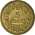 Coin, France, Lavrillier, 5 Francs, 1940, AU(55-58), Aluminum-Bronze, KM:888a.1