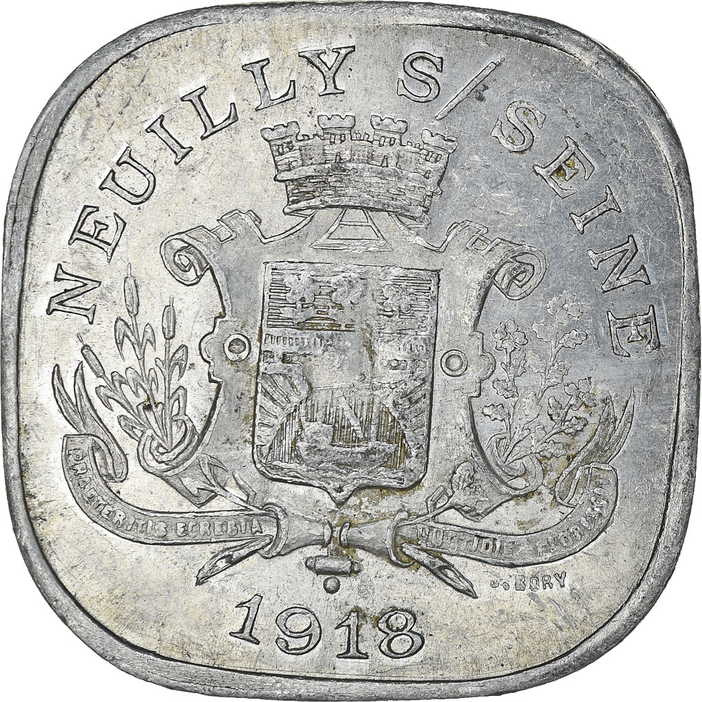 Coin, France, Solidarité Commerciale et Industrielle, Neuilly-sur-Seine, 20