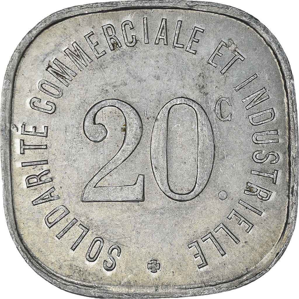 Coin, France, Solidarité Commerciale et Industrielle, Neuilly-sur-Seine, 20