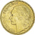 Moneda, Francia, Guiraud, 50 Francs, 1954, Beaumont - Le Roger, EBC, Aluminio -
