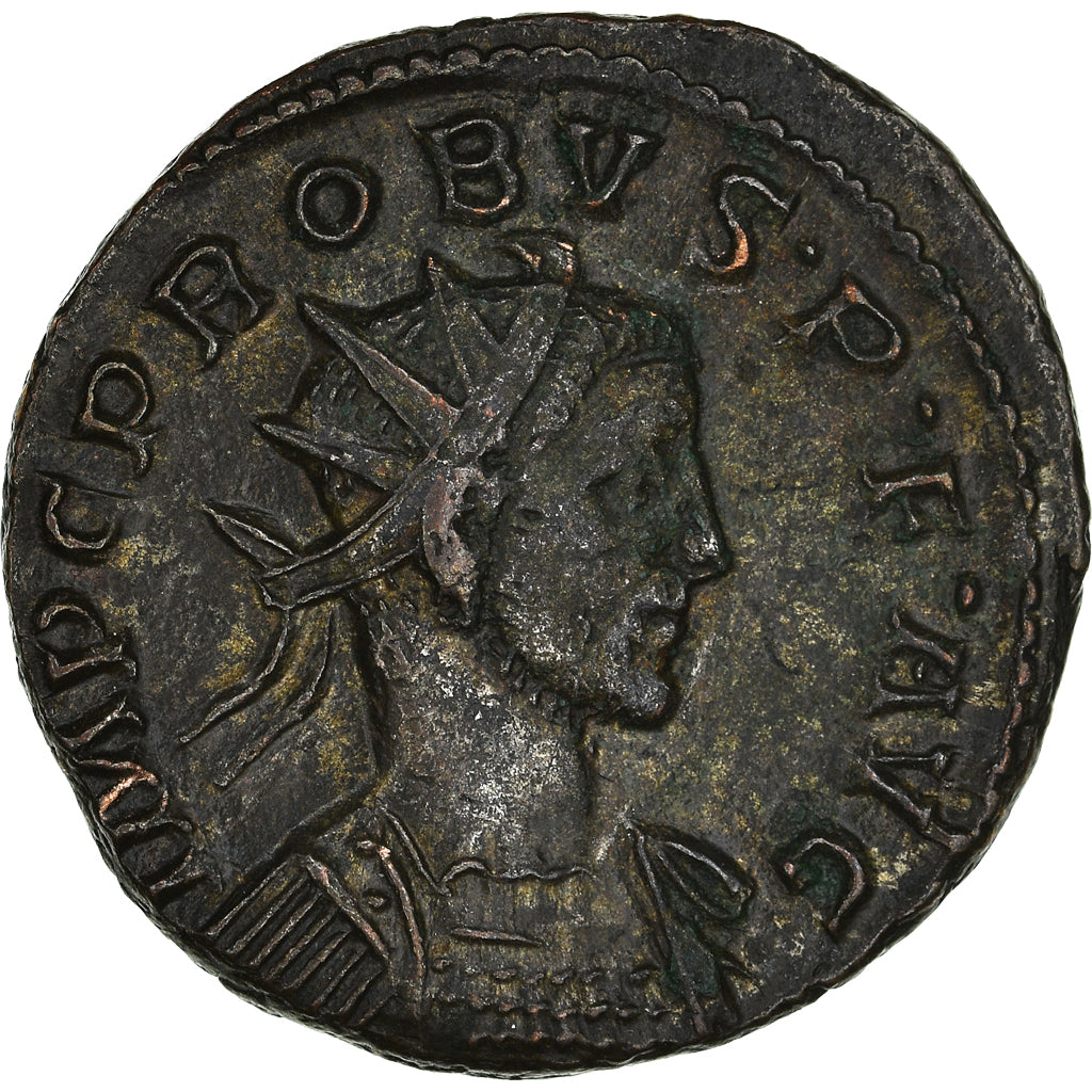 Coin, Probus, Aurelianus, Lyon, AU(50-53), Billon, RIC:121