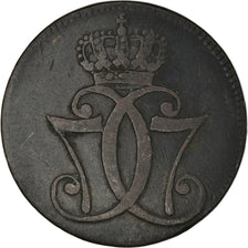 Coin, Denmark, Christian VII, Skilling, 1771, VF(30-35), Copper, KM:616.3