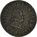 Coin, France, Henri IV, Double Tournois, 1600, Paris, VF(30-35), Copper