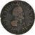 Moeda, França, Henri IV, Double Tournois, 1610, Nantes, F(12-15), Cobre