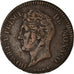 Münze, Monaco, Honore V, 5 Centimes, Cinq, 1837, Monaco, S+, Cast Brass