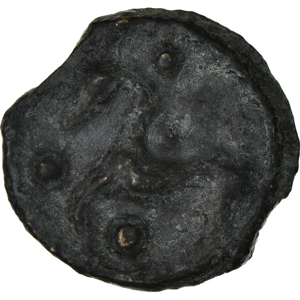 Moneta, Senones, Potin, Sens, VF(20-25), Potin, Delestrée:2646