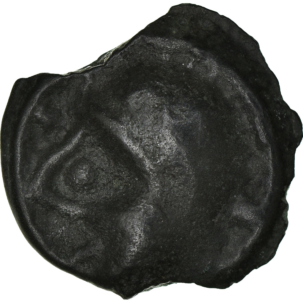 Münze, Senones, Potin, Sens, S+, Potin, Delestrée:2646