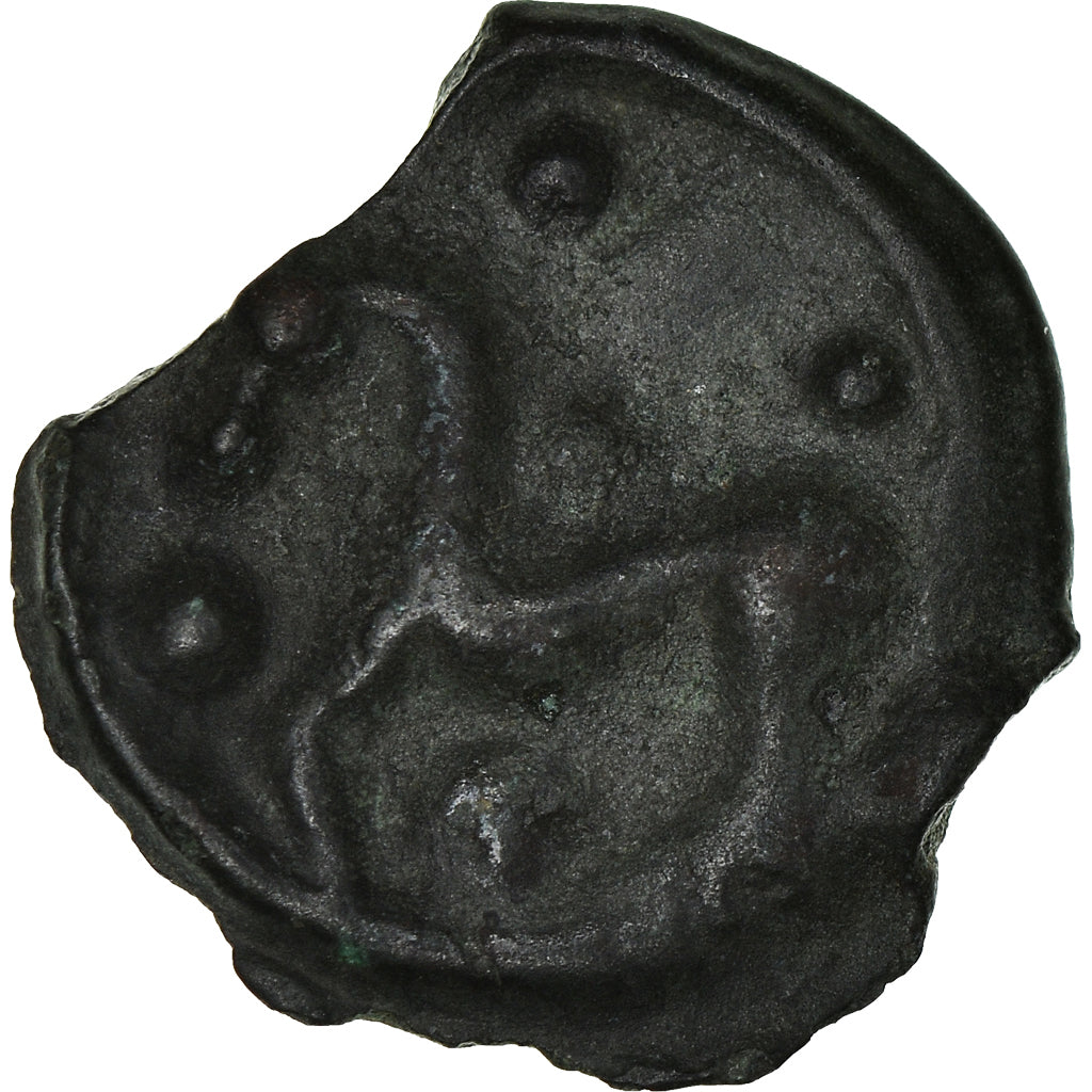 Münze, Senones, Potin, Sens, S+, Potin, Delestrée:2646