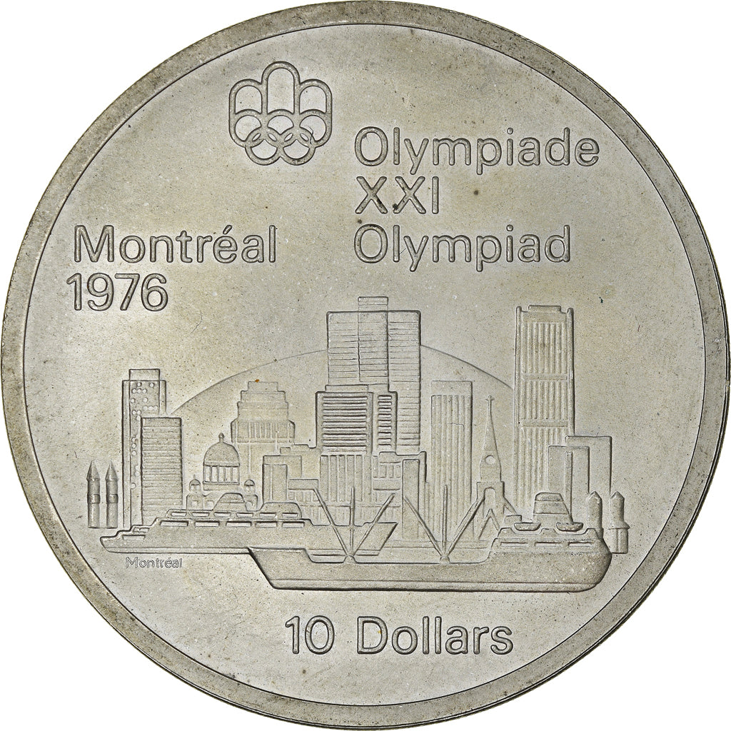 Coin, Canada, Elizabeth II, 10 Dollars, 1973, Royal Canadian Mint, Ottawa