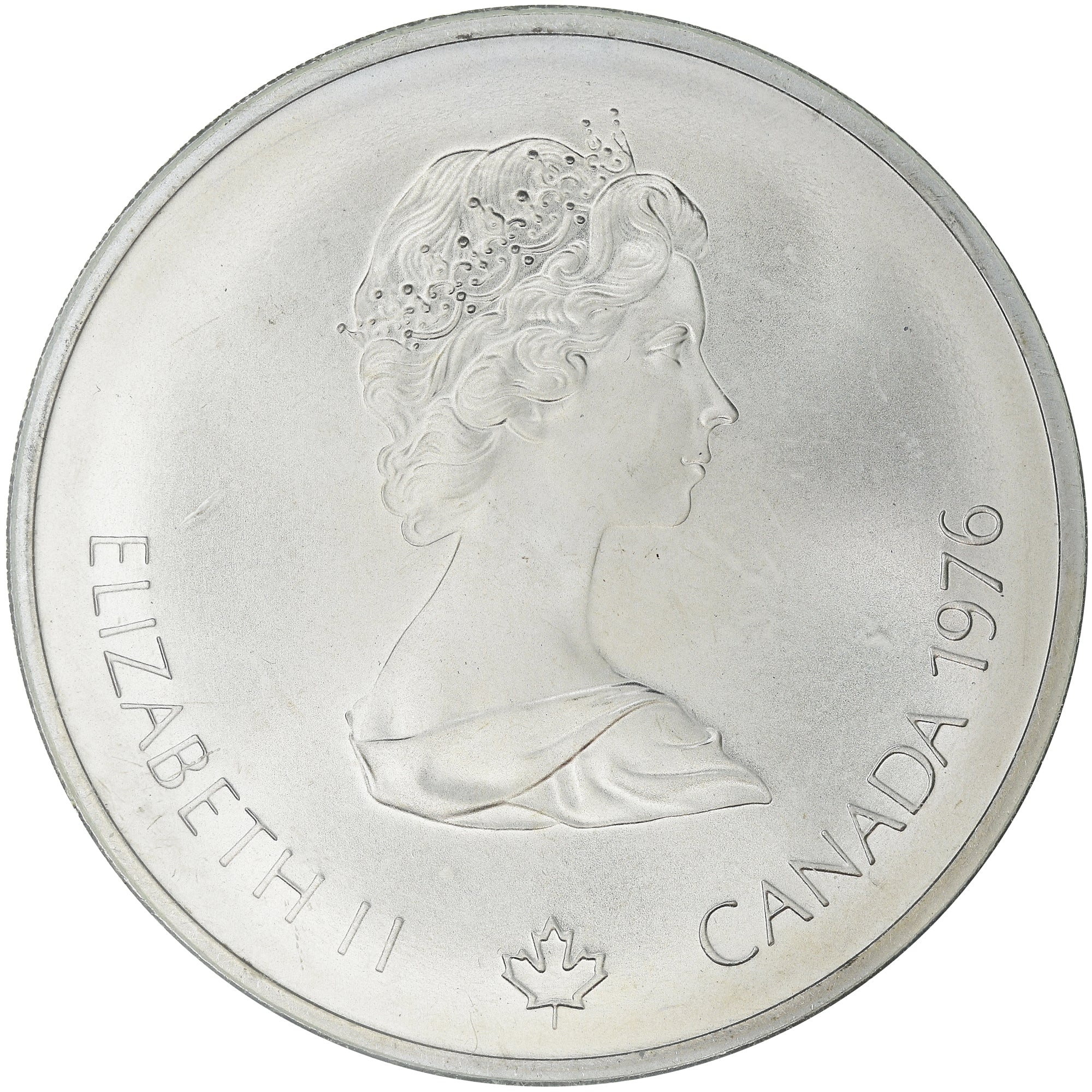 Coin, Canada, Elizabeth II, 10 Dollars, 1976, Royal Canadian Mint, Ottawa