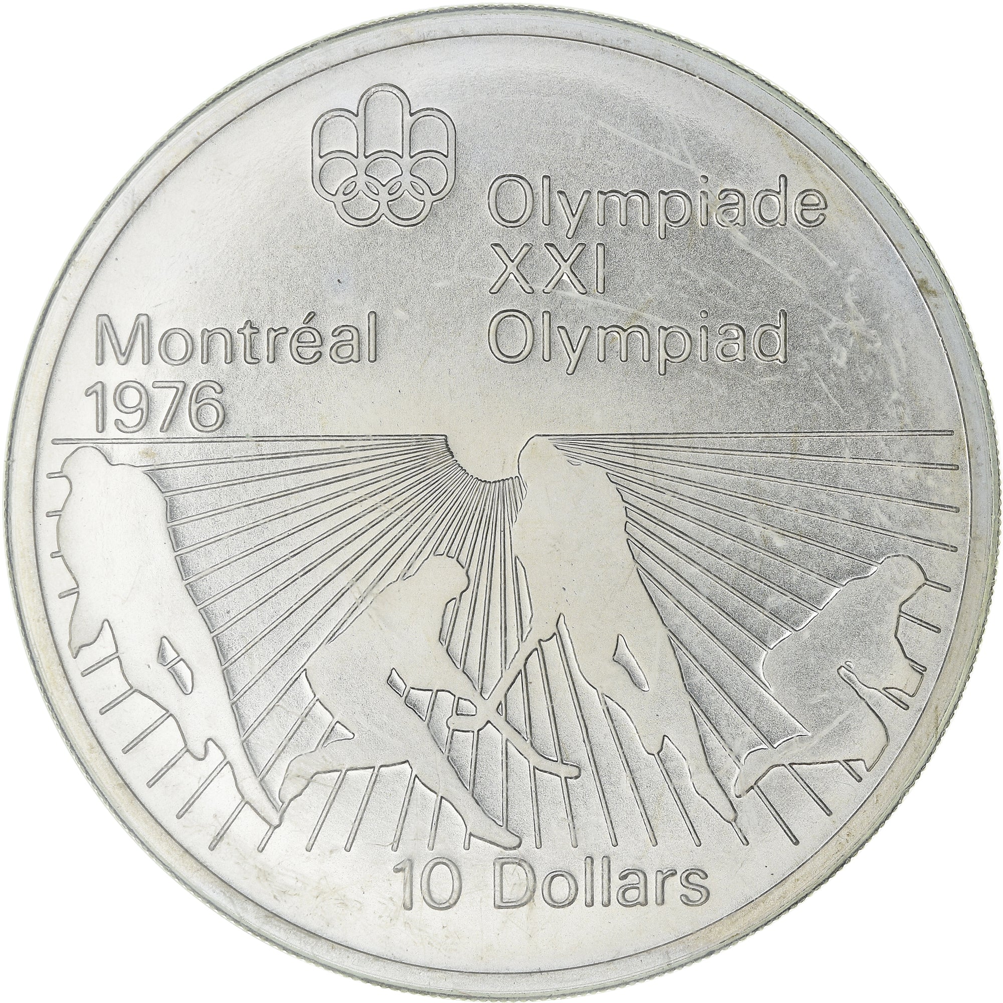 Coin, Canada, Elizabeth II, 10 Dollars, 1976, Royal Canadian Mint, Ottawa