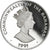 Moneta, Bahamy, Elizabeth II, 5 Dollars, 1991, Franklin Mint, MS(65-70), Srebro