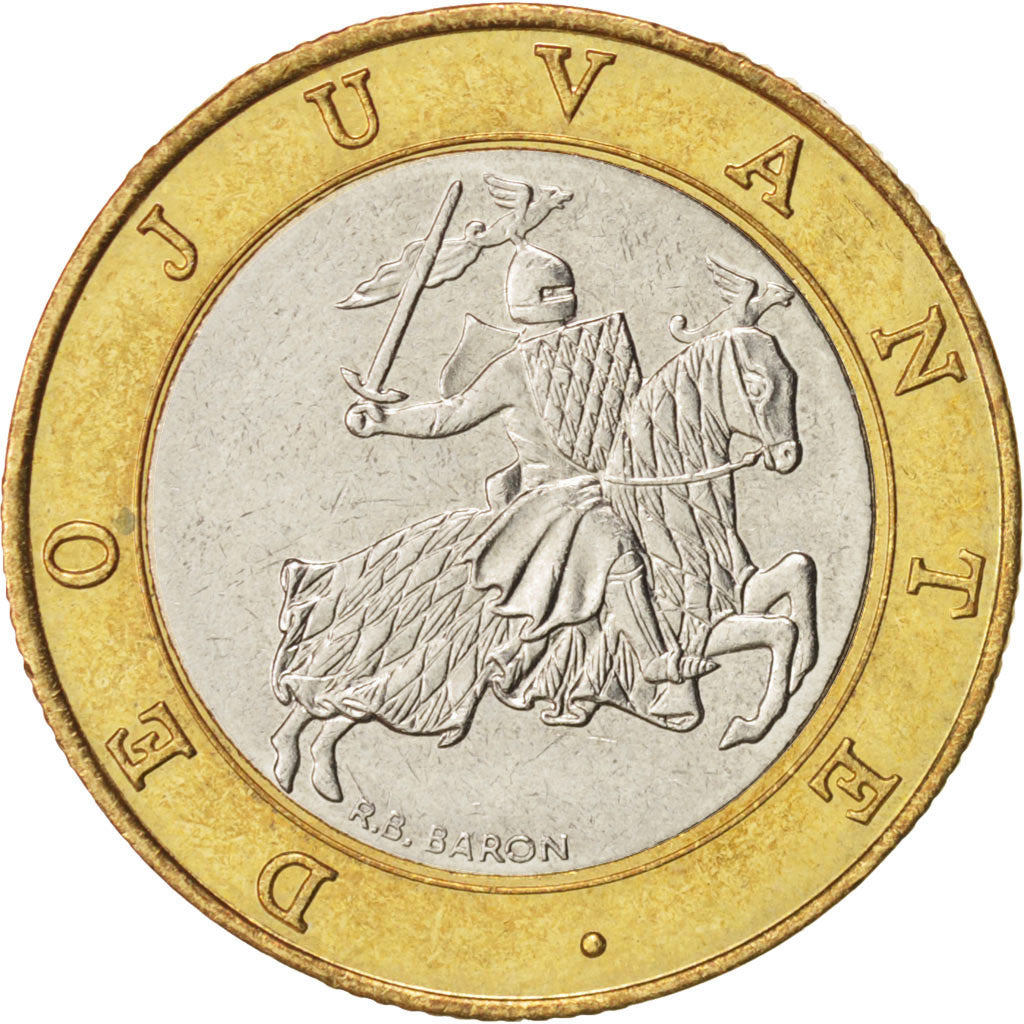 Coin, Monaco, Rainier III, 10 Francs, 1992, Paris, AU(50-53), Bi-Metallic