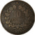 Monnaie, France, Cérès, 10 Centimes, 1896, Paris, TB+, Bronze, Gadoury:265a