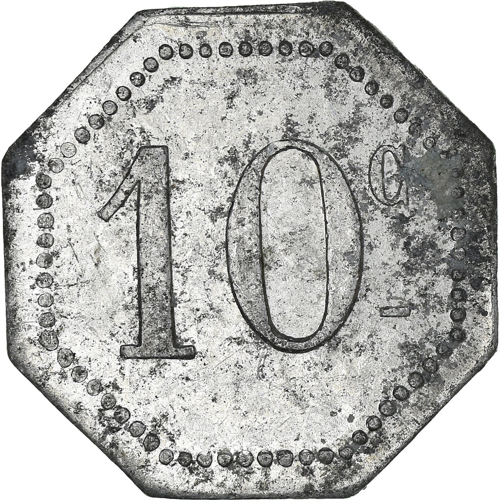Coin, France, Unions Commerciales Oyonnax Bellegarde, Oyonnax, 10 Centimes