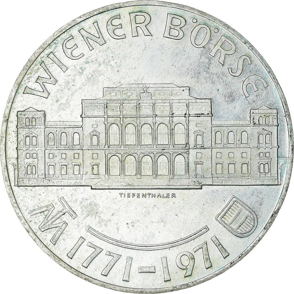 Münze, Österreich, 25 Schilling, 1971, UNZ, Silber, KM:2910