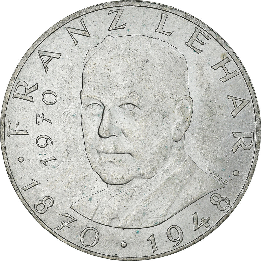 Münze, Österreich, 25 Schilling, 1970, VZ+, Silber, KM:2907