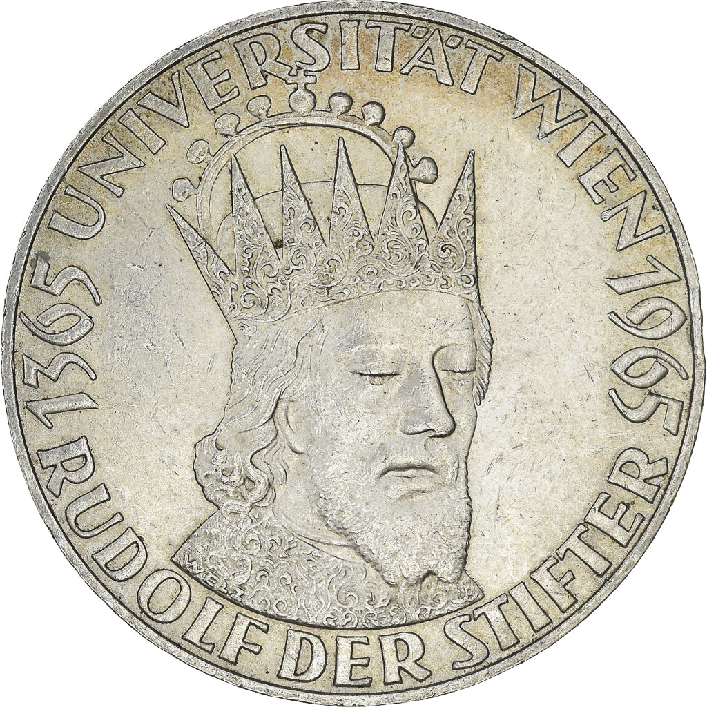 Coin, Austria, 50 Schilling, 1965, AU(55-58), Silver, KM:2898
