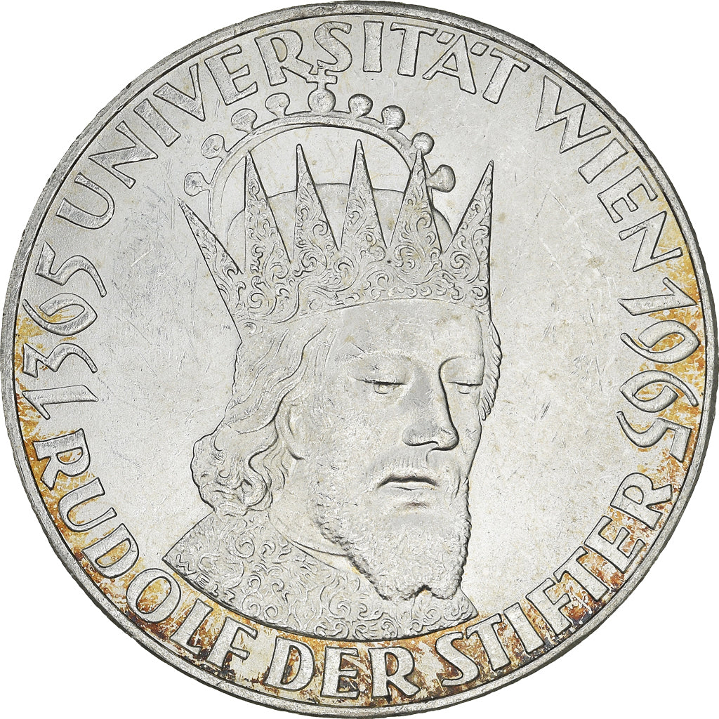 Münze, Österreich, 50 Schilling, 1965, VZ+, Silber, KM:2898