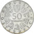 Munten, Oostenrijk, 50 Schilling, 1965, PR+, Zilver, KM:2898