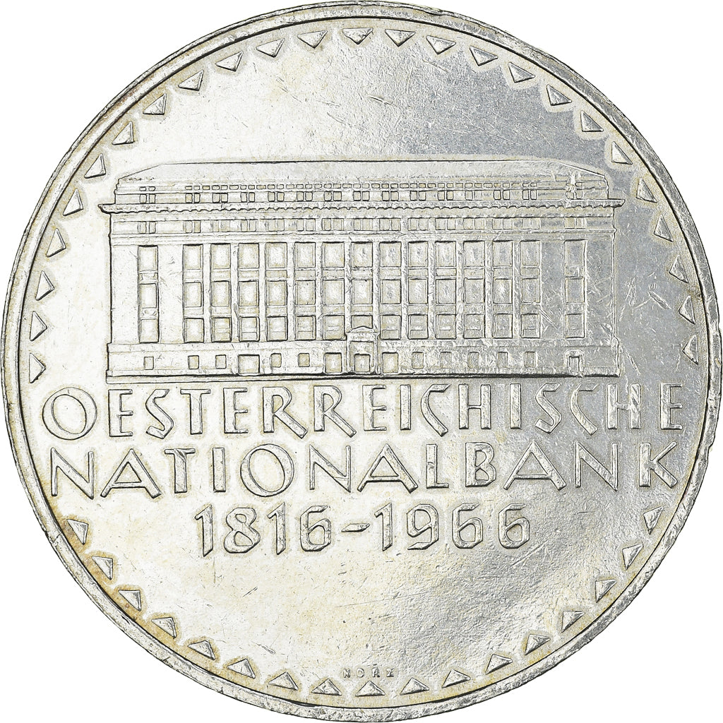 Münze, Österreich, National Bank, 50 Schilling, 1966, VZ, Silber, KM:2900