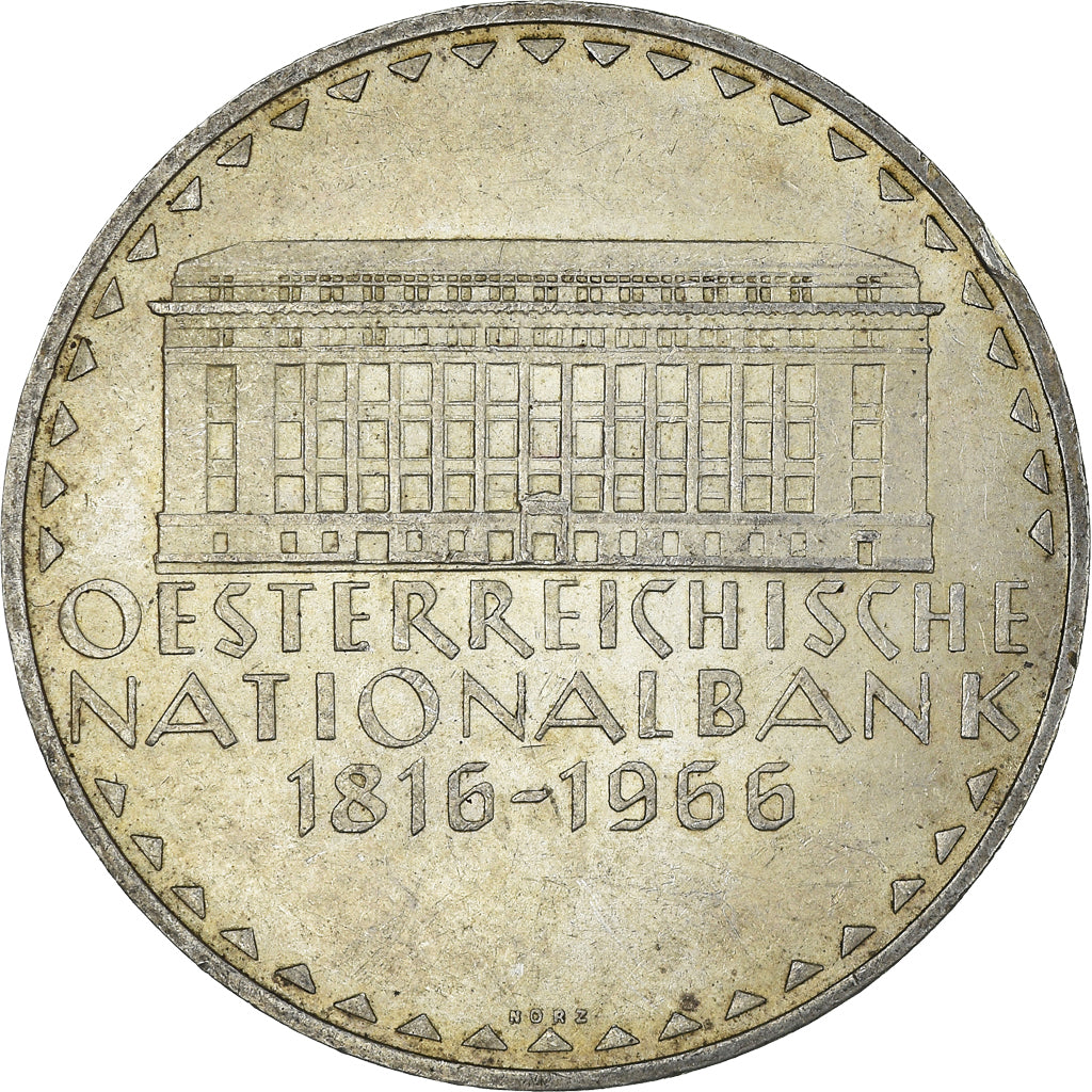 Coin, Austria, National Bank, 50 Schilling, 1966, MS(63), Silver, KM:2900
