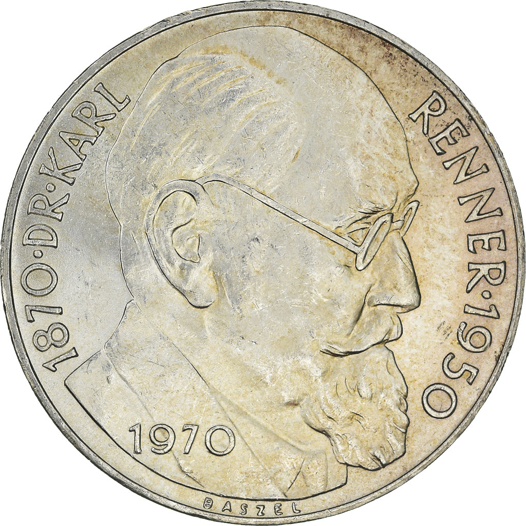 Monnaie, Autriche, 50 Schilling, 1970, SPL, Argent, KM:2909