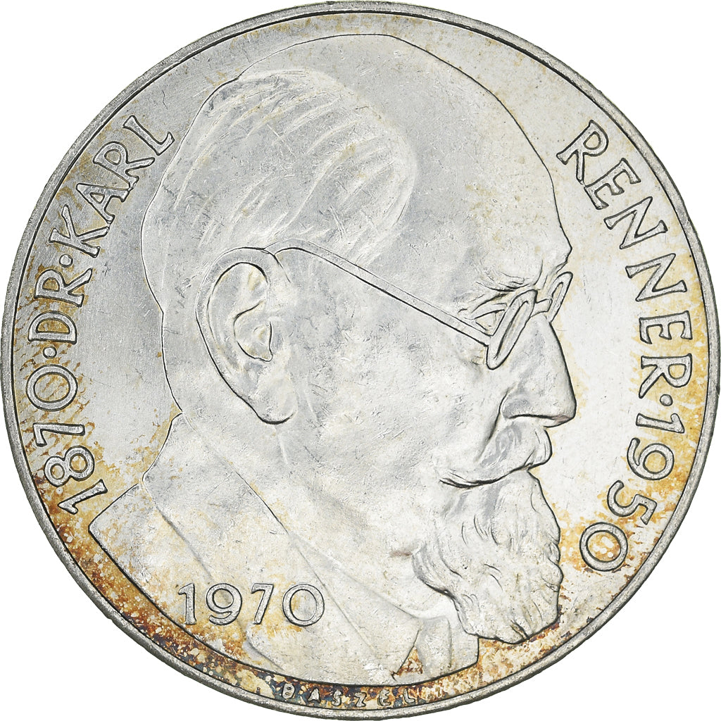 Moneta, Austria, 50 Schilling, 1970, MS(63), Srebro, KM:2909