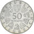 Monnaie, Autriche, 50 Schilling, 1970, SPL, Argent, KM:2909