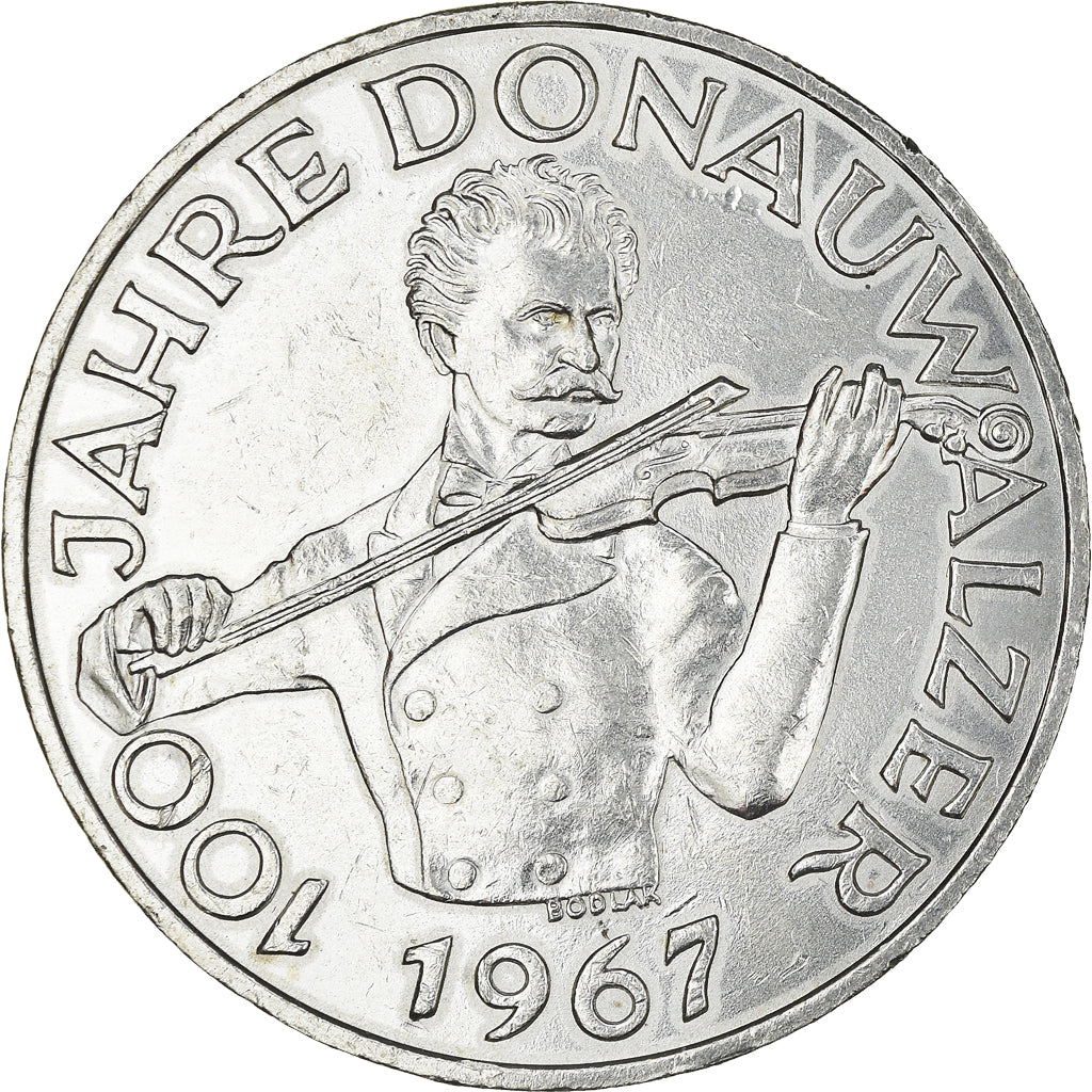 Coin, Austria, 50 Schilling, 1967, AU(55-58), Silver, KM:2902