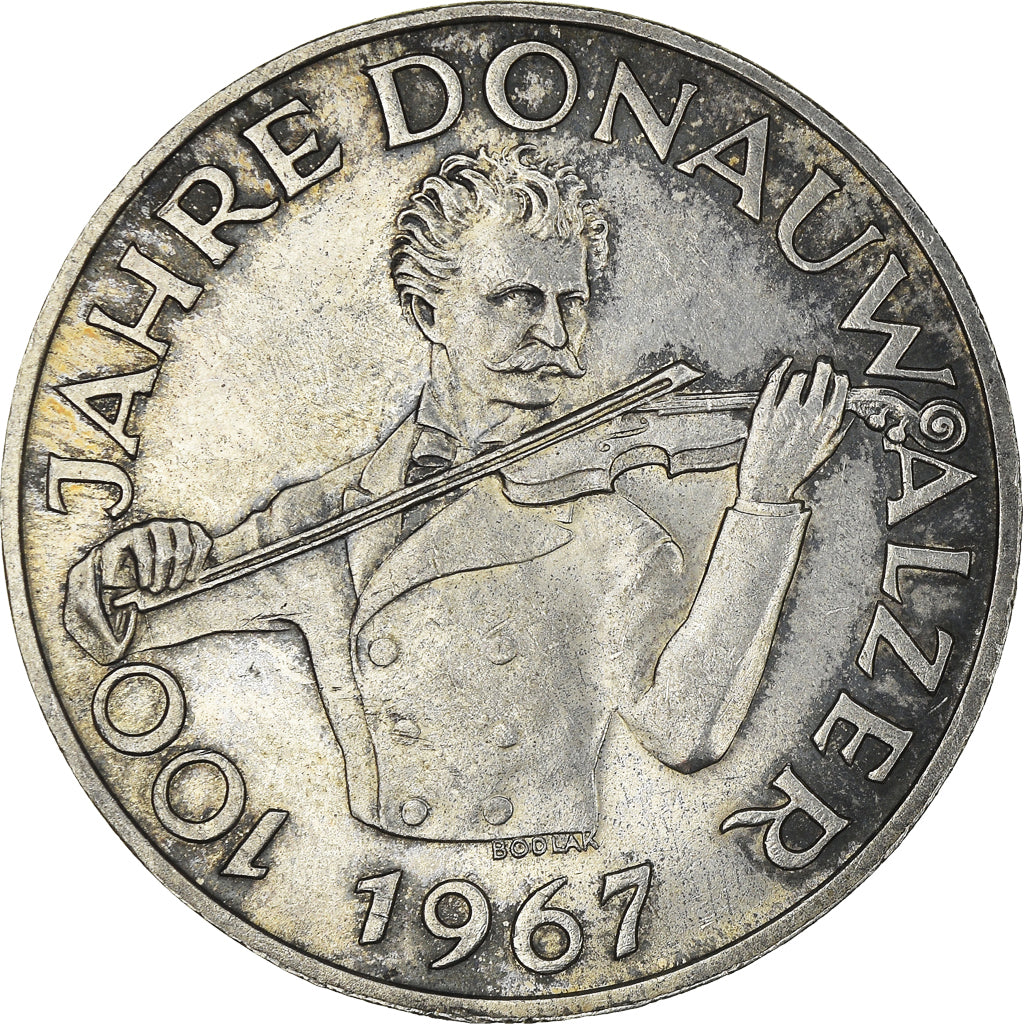 Münze, Österreich, 50 Schilling, 1967, UNZ, Silber, KM:2902
