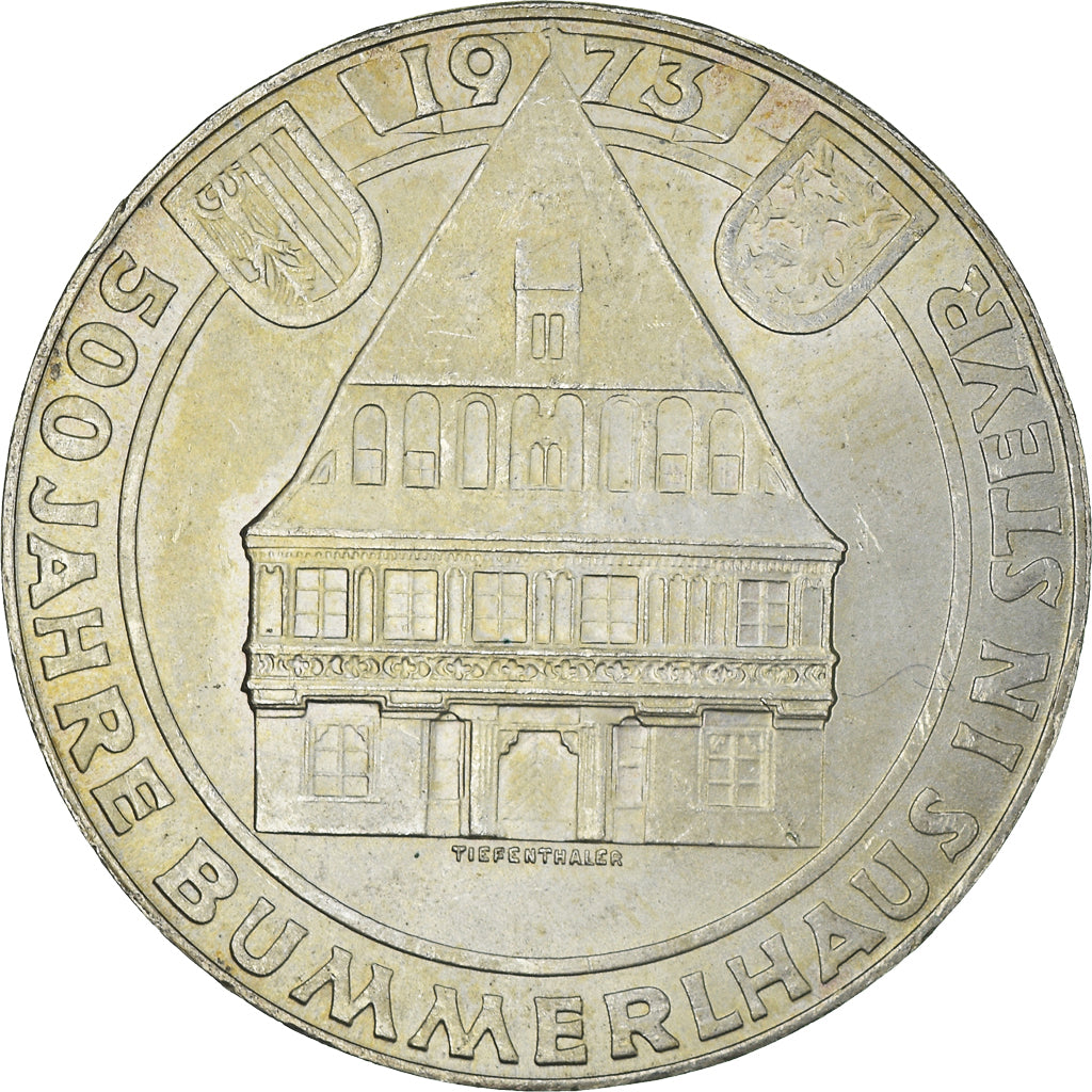 Münze, Österreich, 50 Schilling, 1973, VZ+, Silber, KM:2916