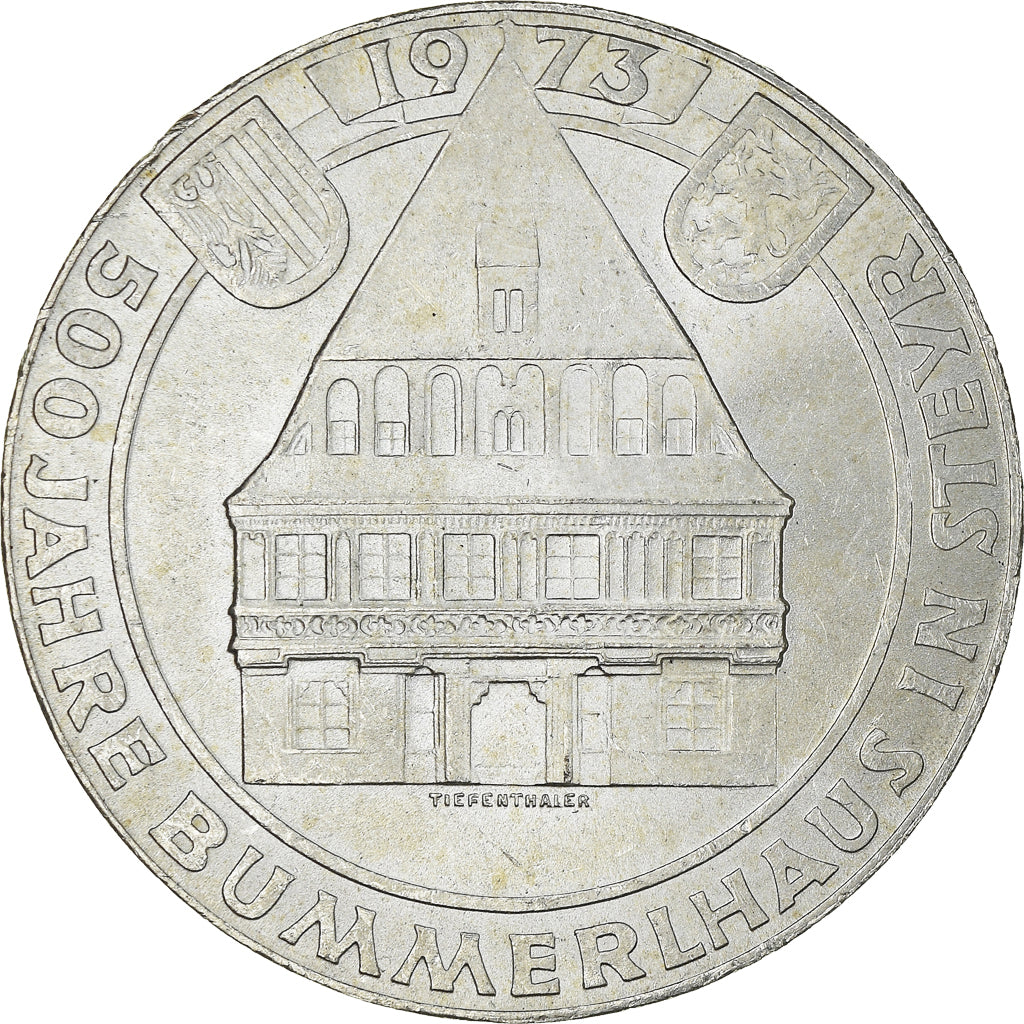 Moneta, Austria, 50 Schilling, 1973, MS(60-62), Srebro, KM:2916