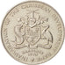 Barbados, 4 Dollars, 1970, AU(55-58), Copper-nickel, KM:A9