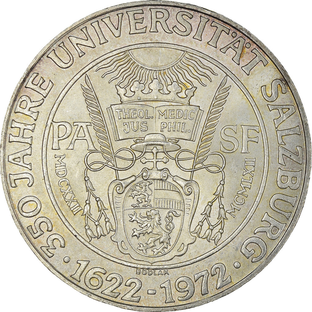 Monnaie, Autriche, 50 Schilling, 1972, SPL, Argent, KM:2913