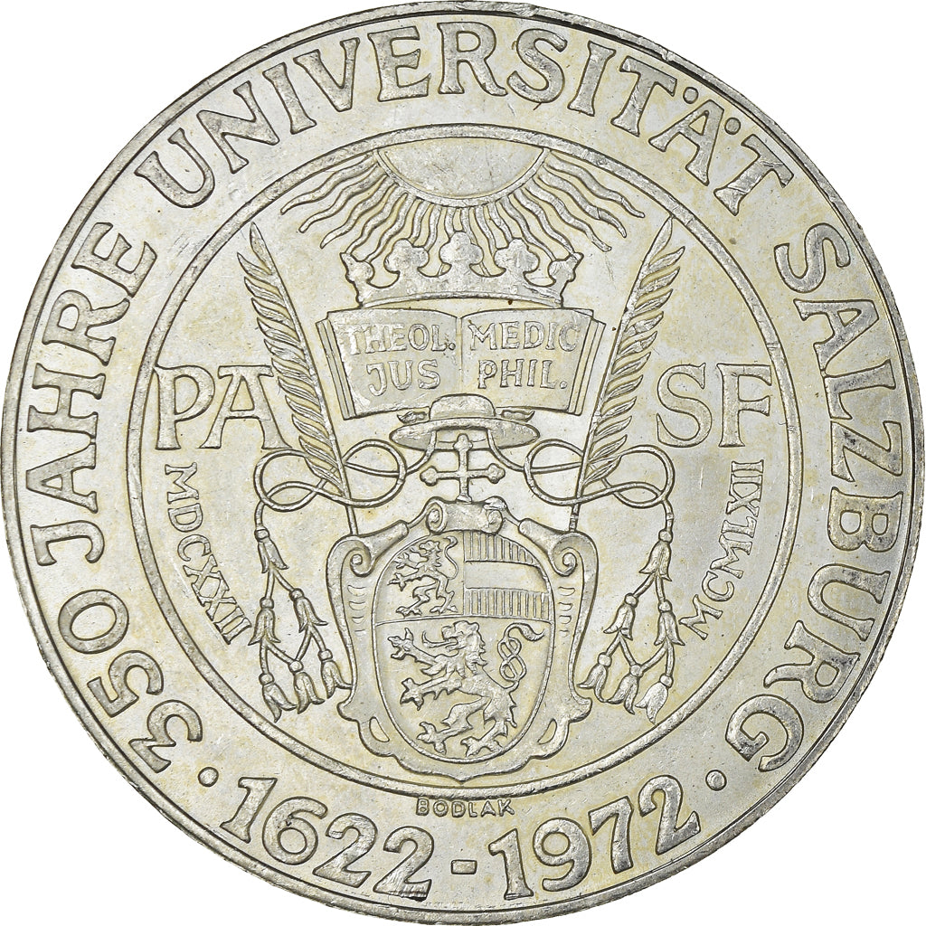 Munten, Oostenrijk, 50 Schilling, 1972, UNC-, Zilver, KM:2913