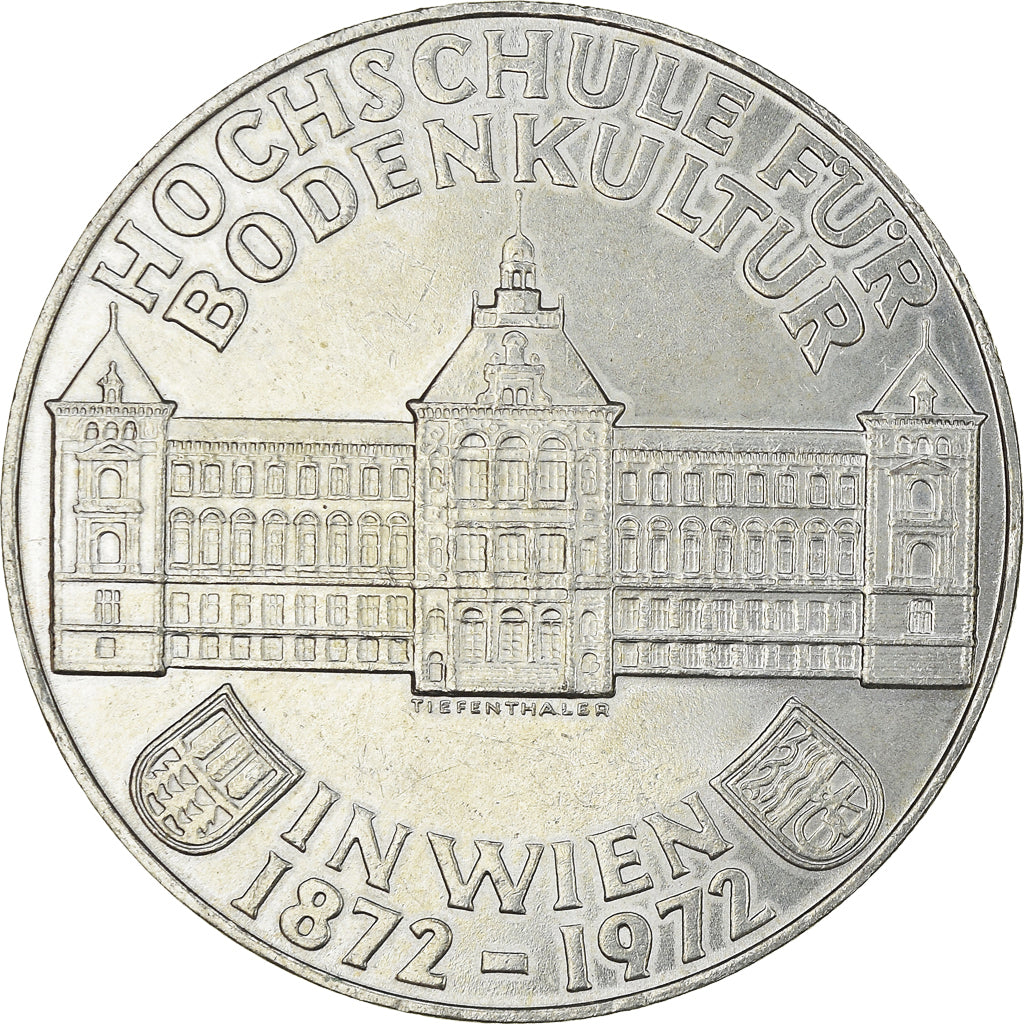 Moneta, Austria, 50 Schilling, 1972, MS(64), Srebro, KM:2914