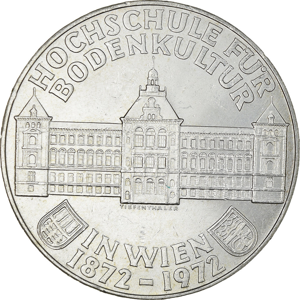 Moneta, Austria, 50 Schilling, 1972, MS(64), Srebro, KM:2914