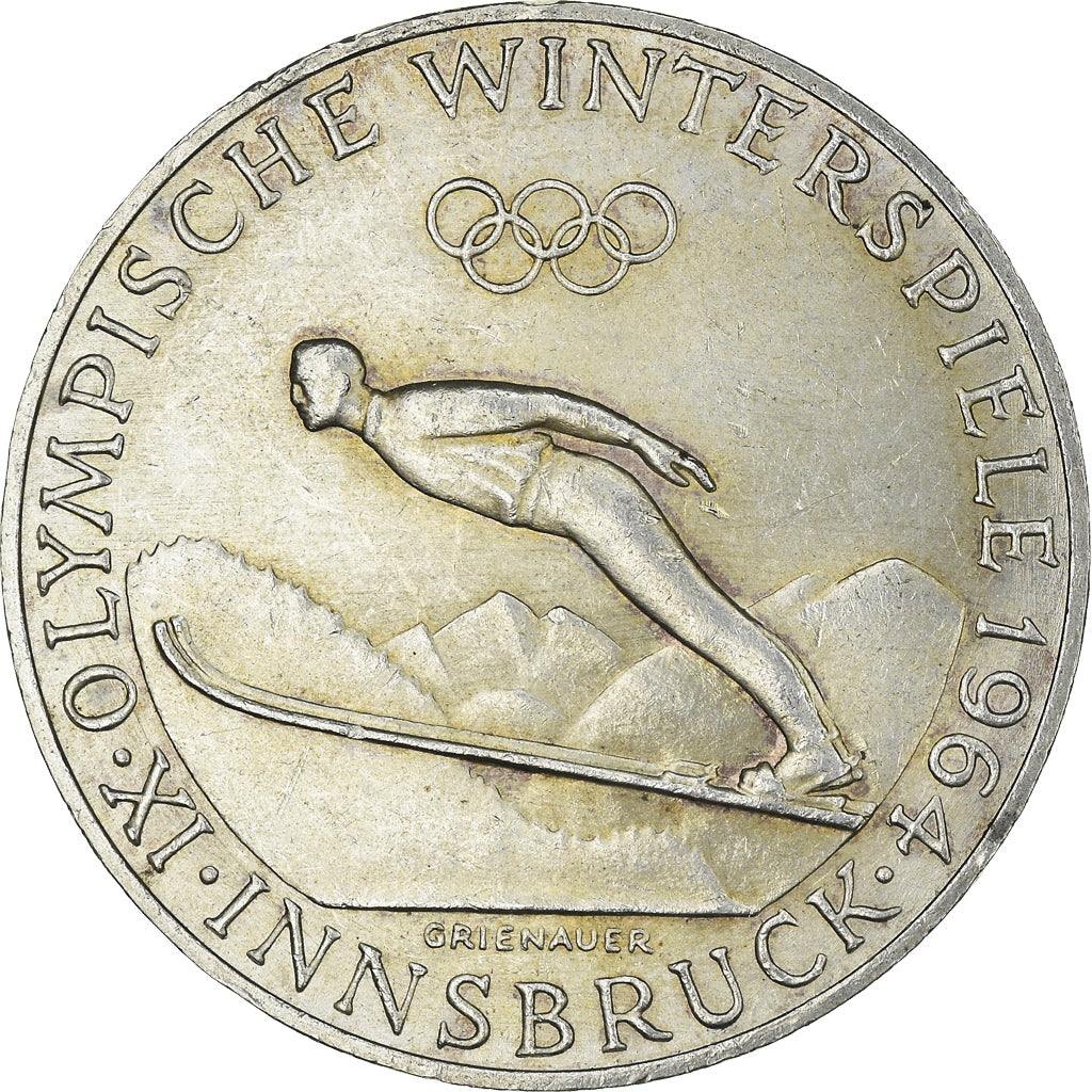 Moneta, Austria, 50 Schilling, 1964, SPL, Argento, KM:2896