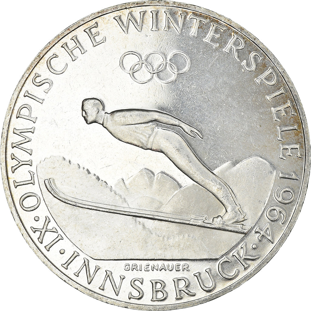 Moneta, Austria, 50 Schilling, 1964, Proof, SPL, Argento, KM:2896