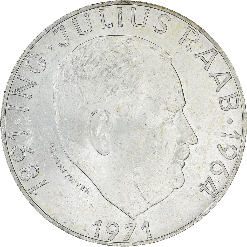 Moneta, Austria, 50 Schilling, 1971, SPL+, Argento, KM:2911
